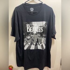 The Beatles new  Black Abbey Road T-Shirt